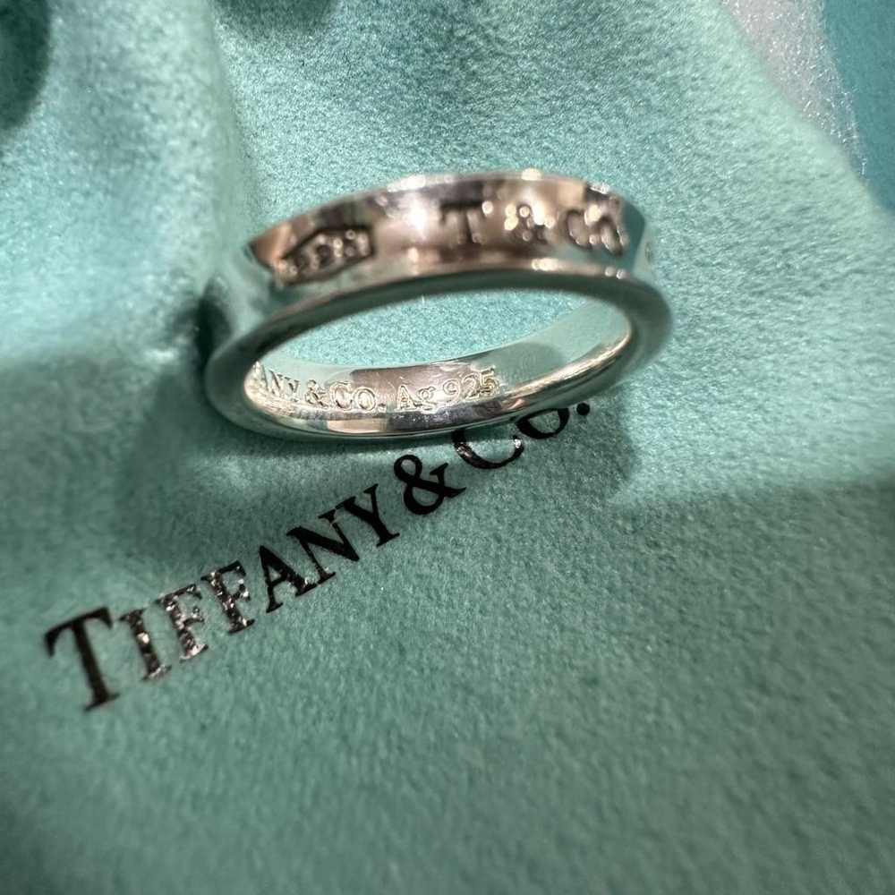 Tiffany & Co Tiffany 1837 silver ring - image 8