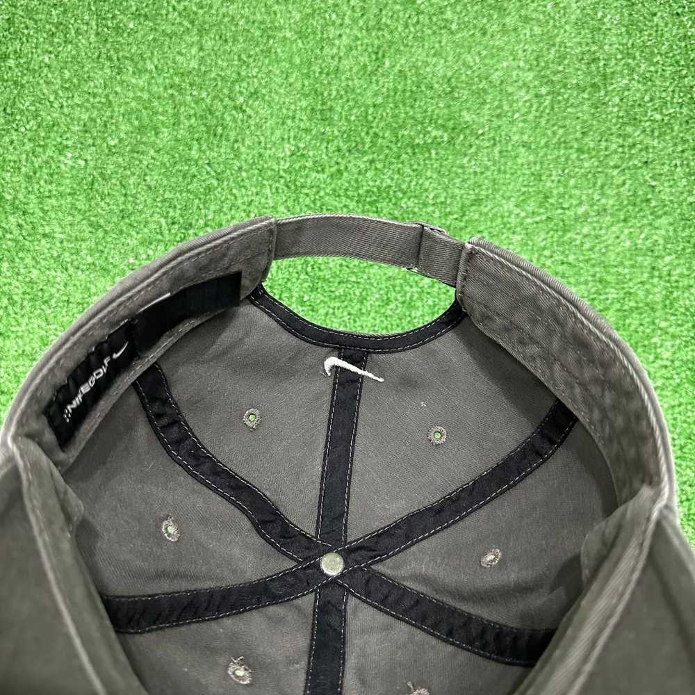 Hat × Nike Nike Golf Hat Cap Strap Back Center Sw… - image 6