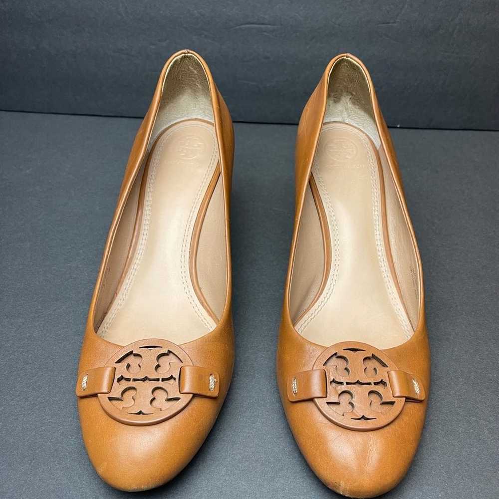 Tory Burch miller 65mm Wedge Veg Nappa- Cuoio Siz… - image 1