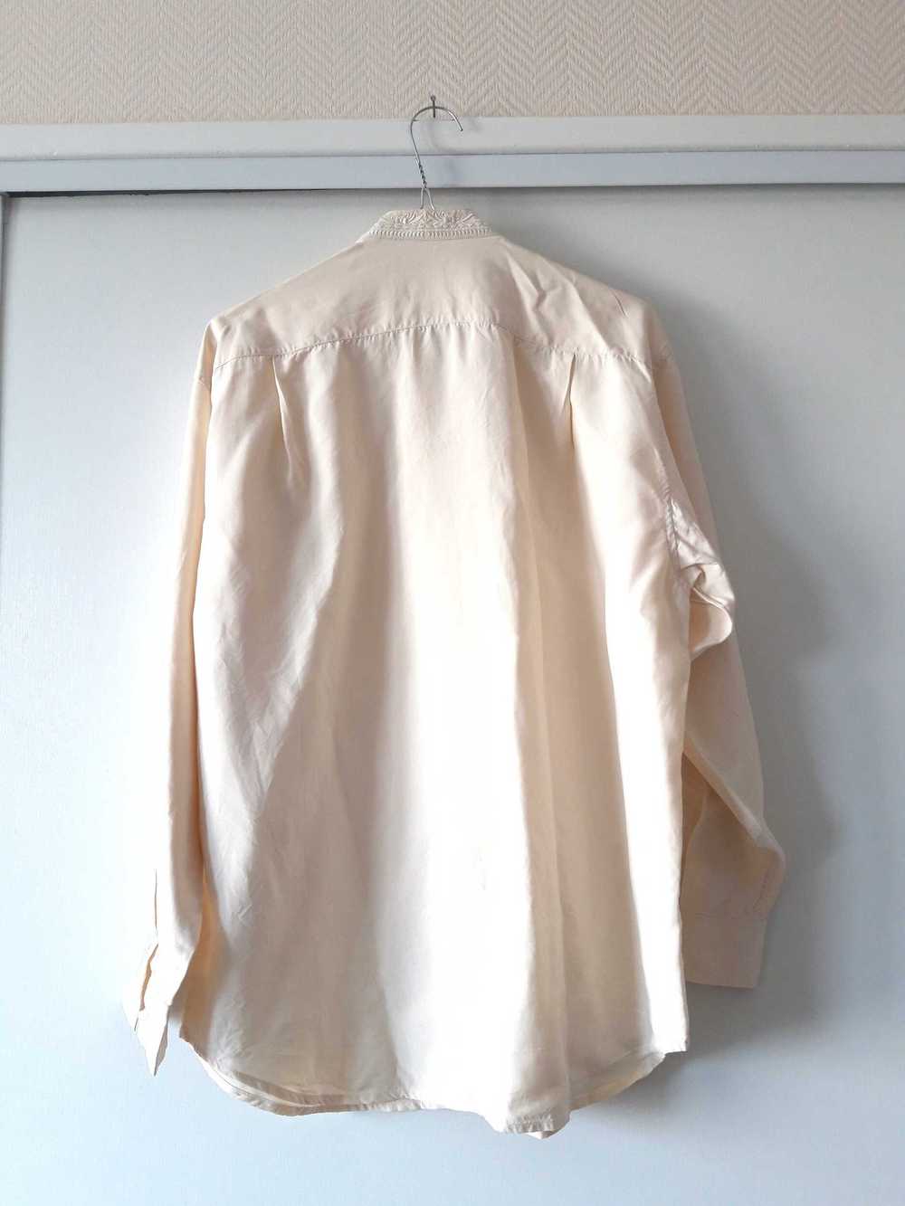 Chemise en coton brodé - image 6