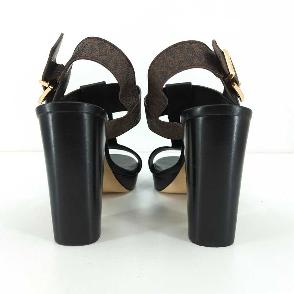Michael Kors Women 10 Becker Sandal Black T-Strap… - image 7