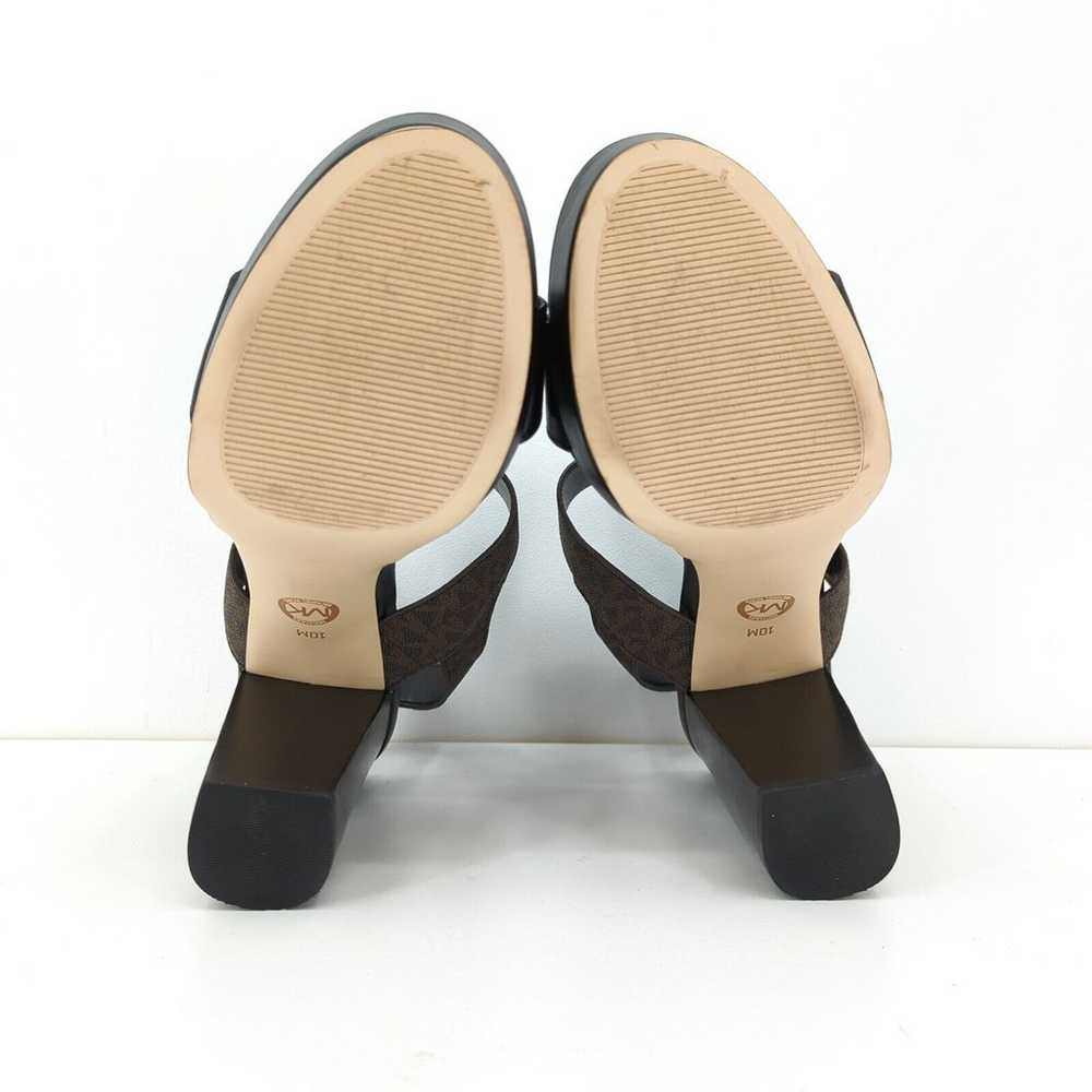 Michael Kors Women 10 Becker Sandal Black T-Strap… - image 9