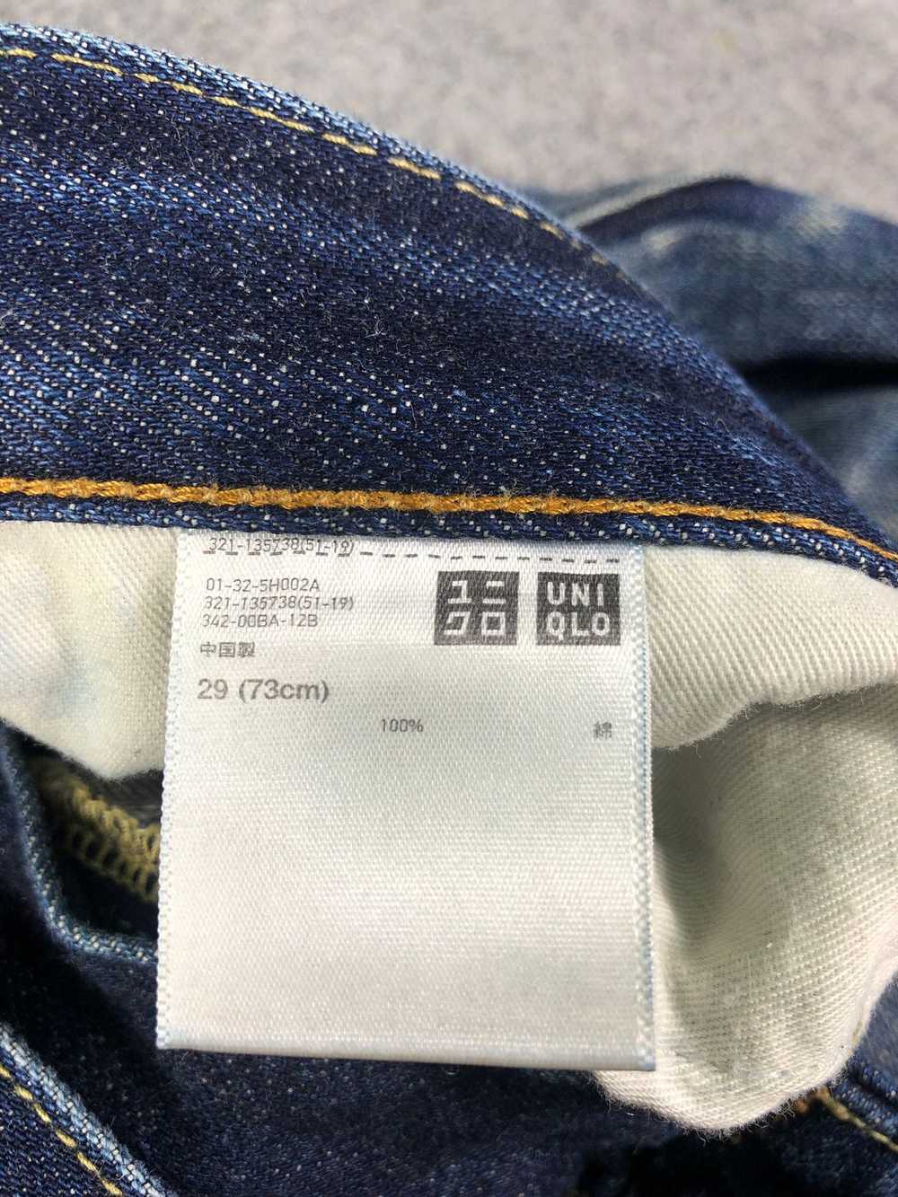 Japanese Brand × Uniqlo Uniqlo Selvedge Jeans 31x… - image 4
