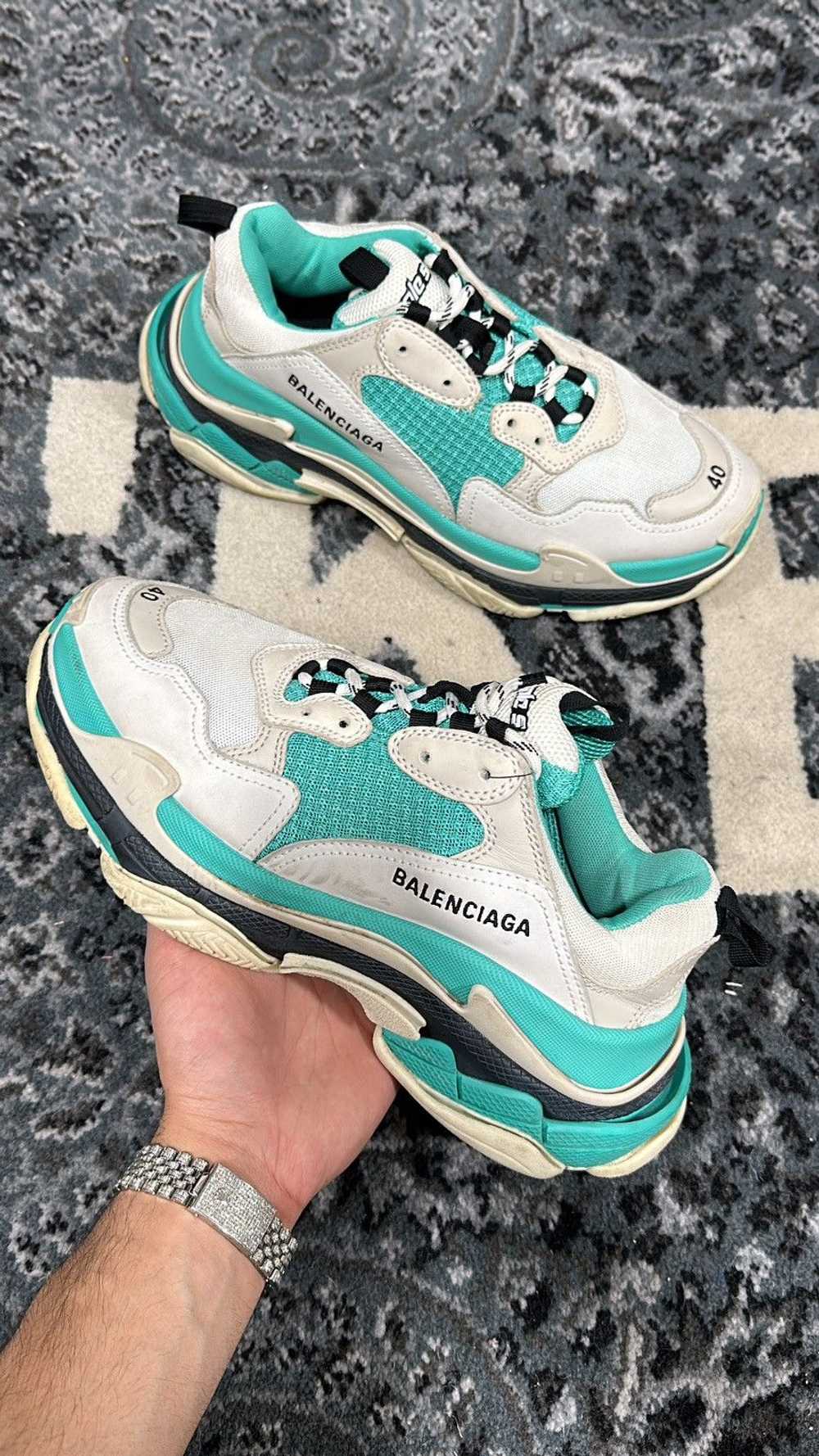 Balenciaga Balenciaga Triple S Size 10W (fits 8-8… - image 1