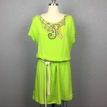 •Rampage• Neon Green Dress