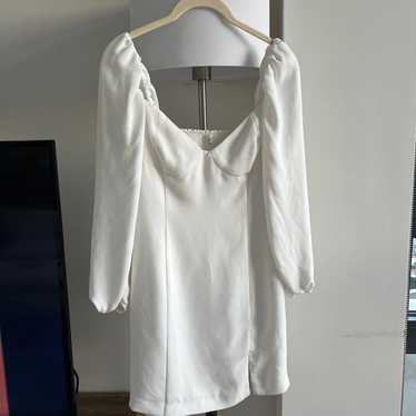 Aritzia wilfred white dress