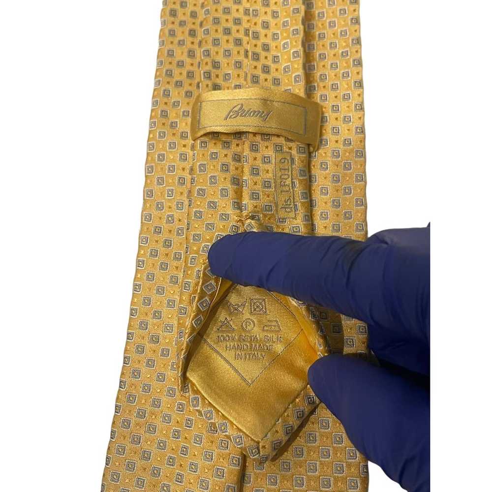 Brioni Silk tie - image 6