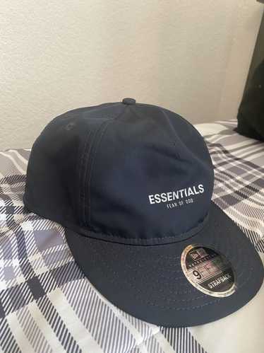 Essentials × New Era Blue Essentials Hat