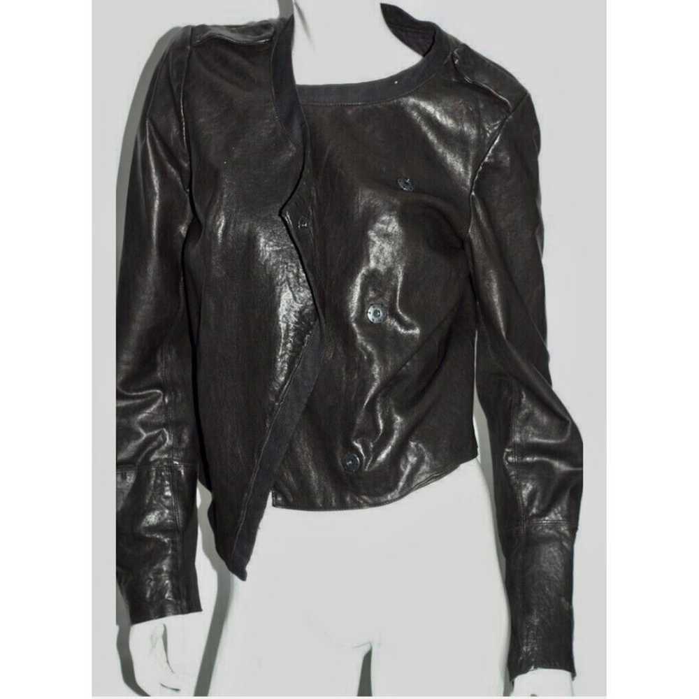 Ever New Leather biker jacket - image 5