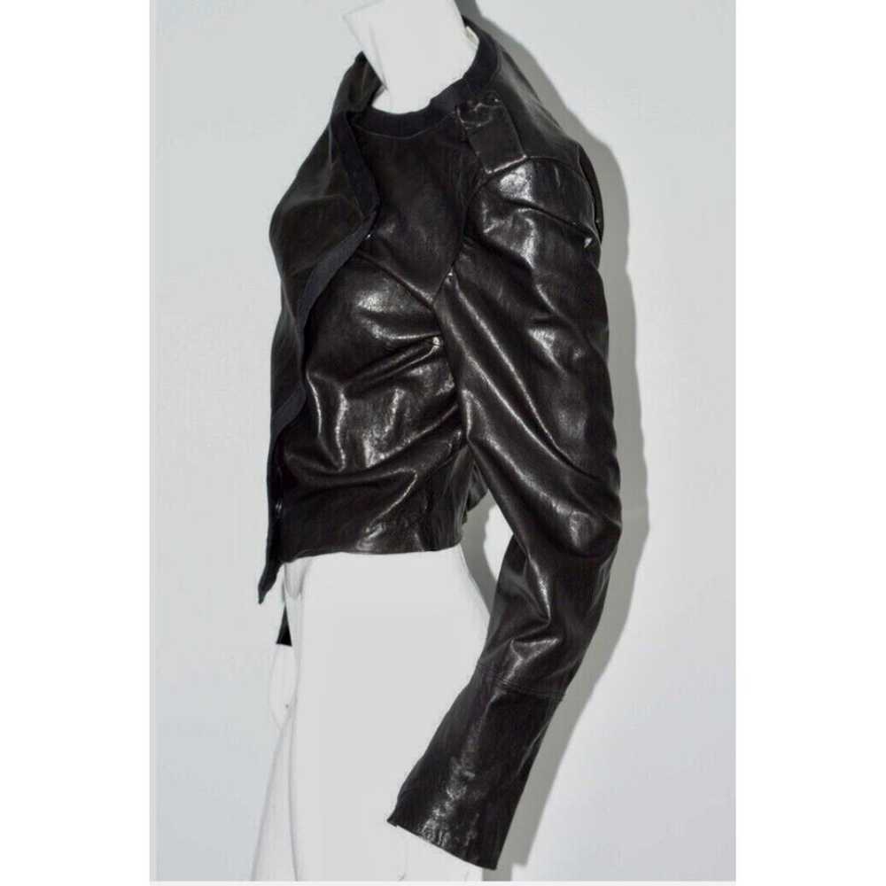 Ever New Leather biker jacket - image 7