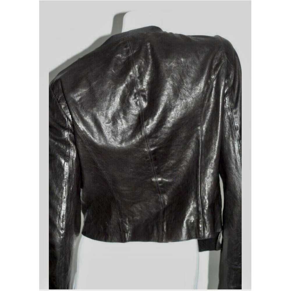 Ever New Leather biker jacket - image 8