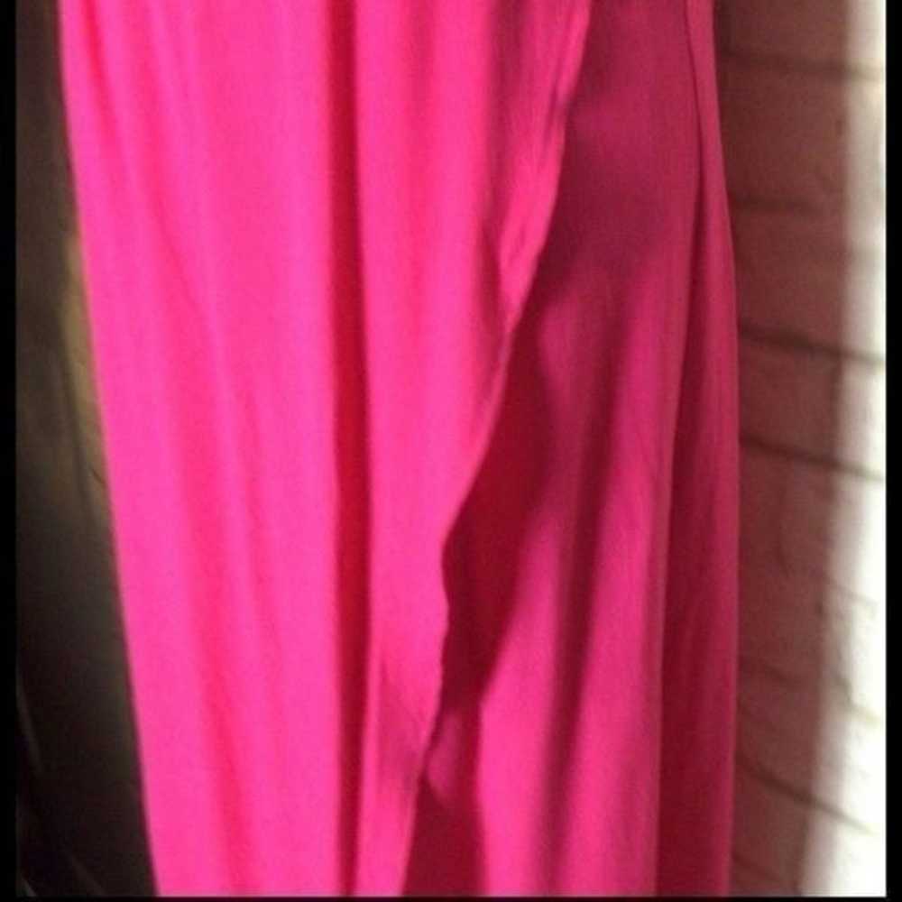 Show Me Your MuMu Hot Pink Fushia Maxi Dress Size… - image 6