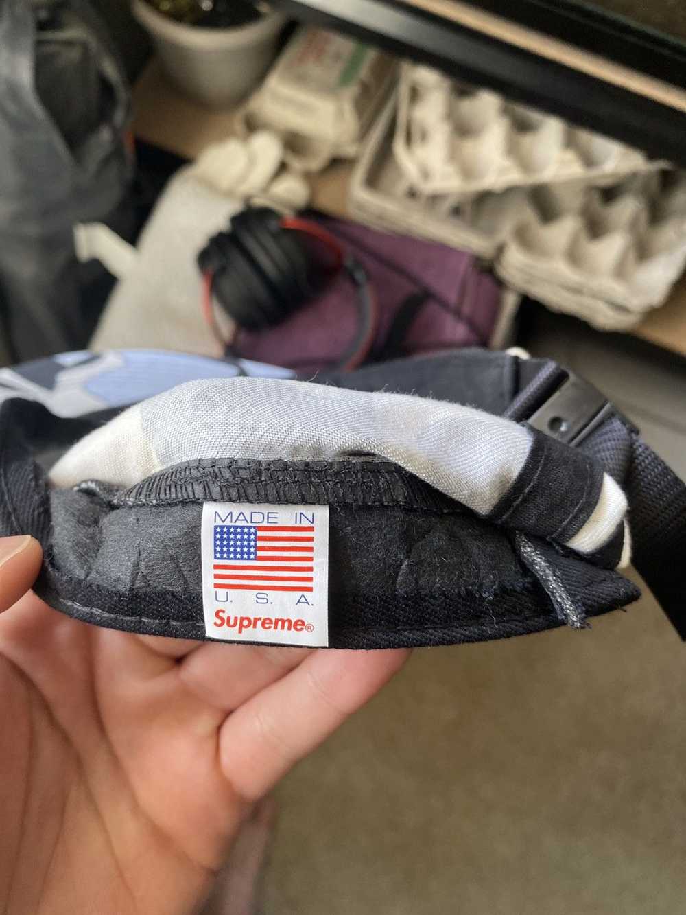 Supreme Supreme Abstract Camp Hat (SS16) (Blue) - image 4