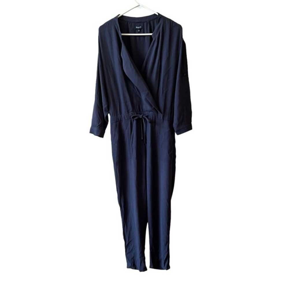 MADEWELL NOVELIST JUMPSUIT DRAPEY POCKETS FRONT S… - image 2