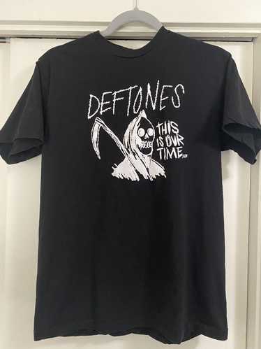 Band Tees × Vintage Deftones this is our time shir