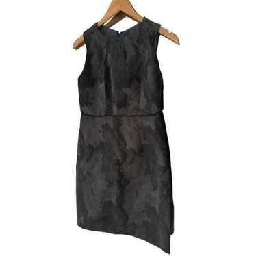LOFT Size 0 Gray A Line Sleeveless Dress
