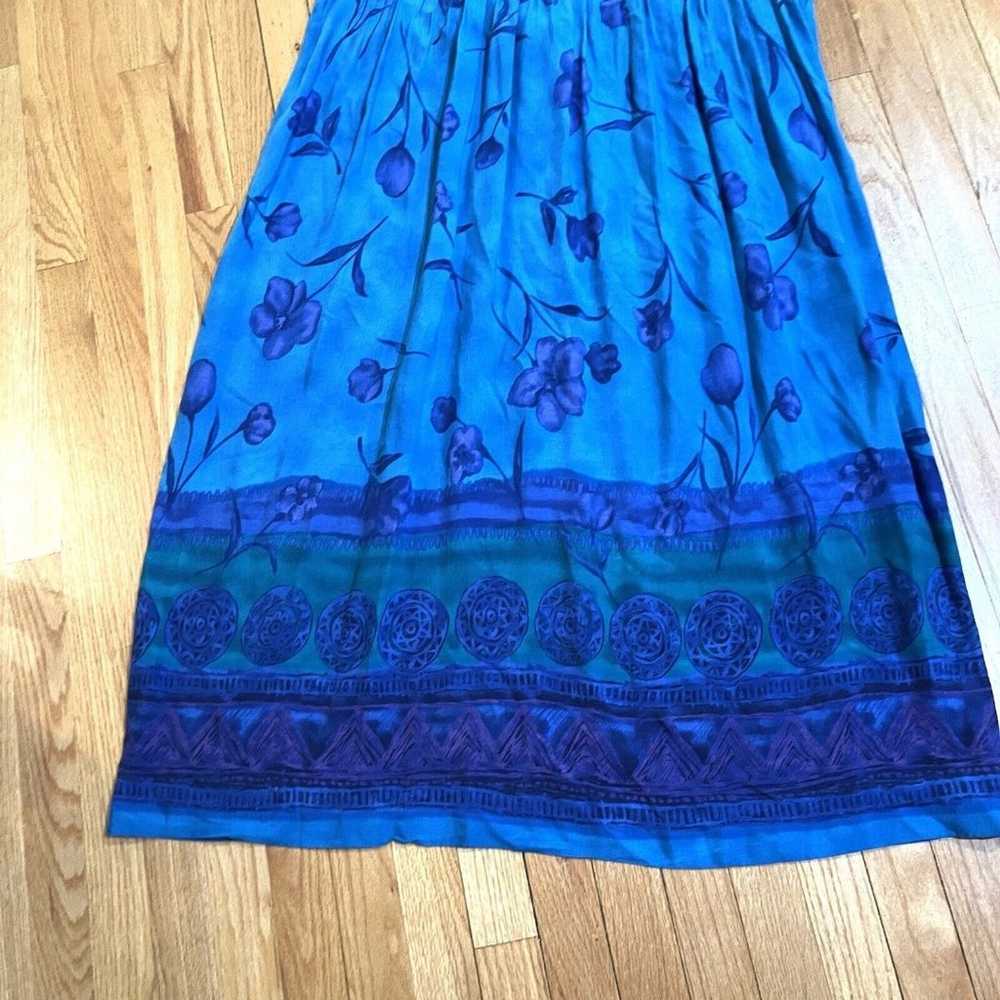 Vintage Positive Attitude Womens Summer Maxi Dres… - image 3