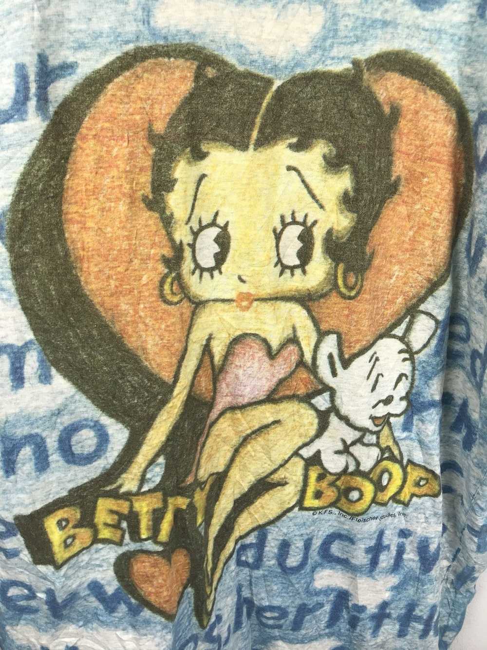 Other × Vintage Vintage Betty Boop Overprint 90s … - image 6