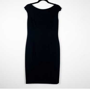 ELIZA J Lined Dress Black Sz 8