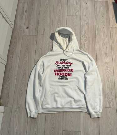 Vetements hoodie - Gem