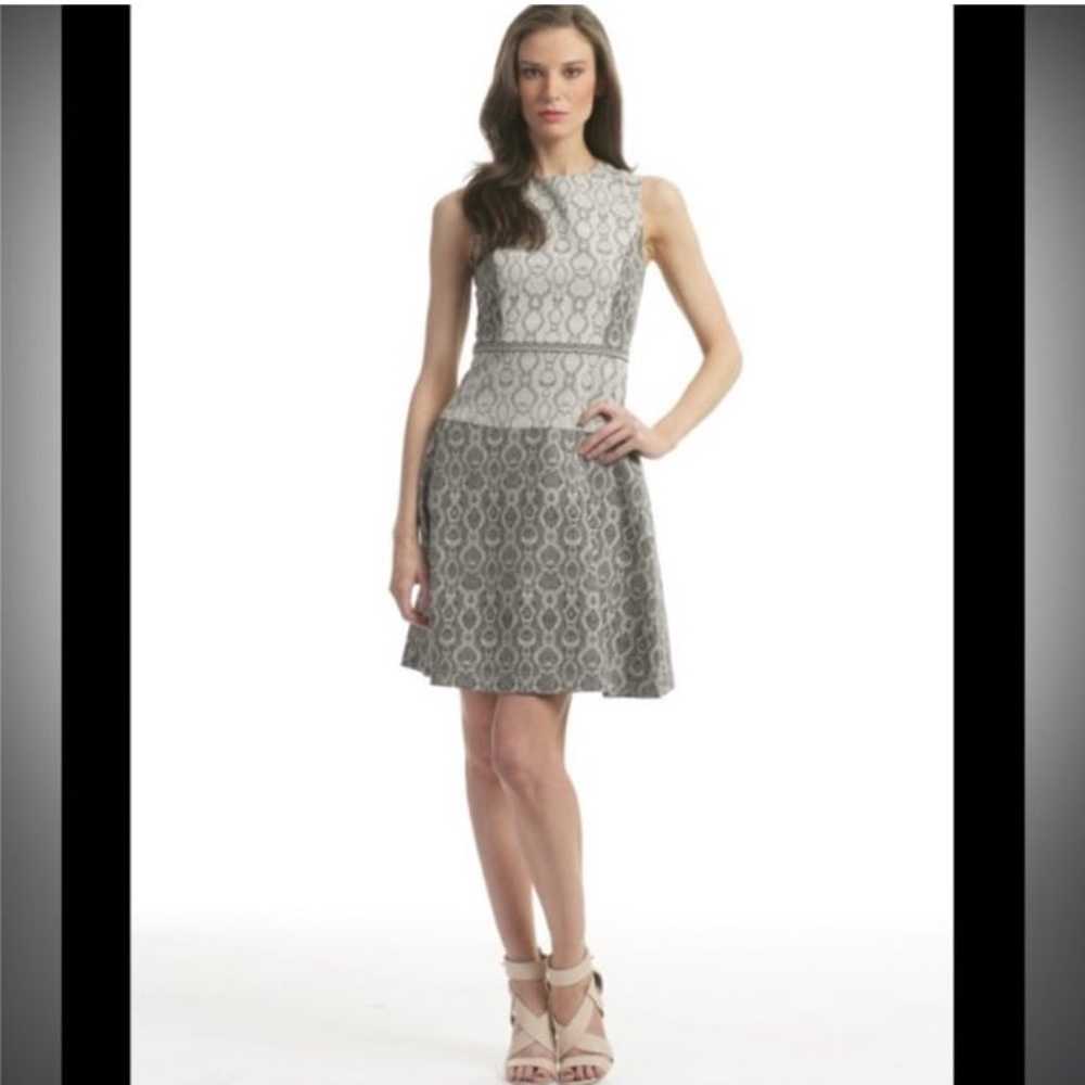 BELLE BADGLEY MISCHKA PRINTED SLEEVELESS DRESS - image 2