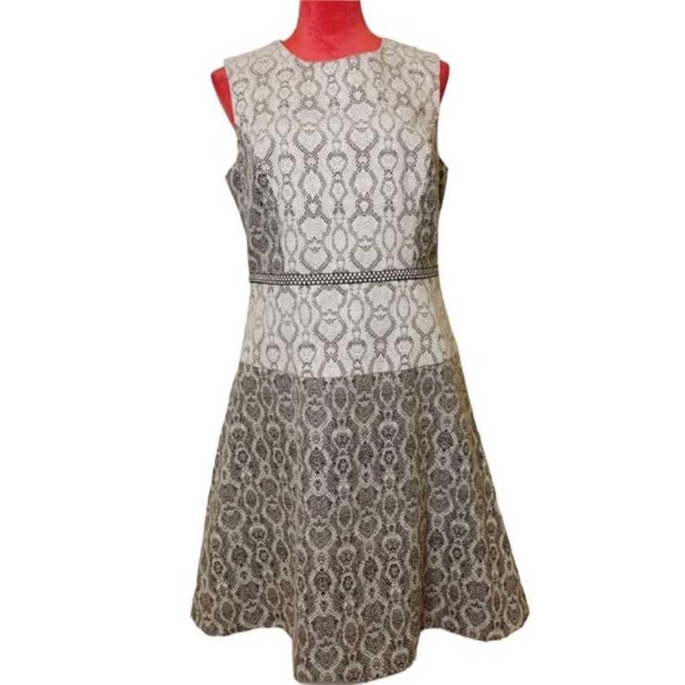 BELLE BADGLEY MISCHKA PRINTED SLEEVELESS DRESS - image 3