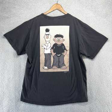 Henson Vintage Bert & Ernie Shirt Men's XL Black … - image 1