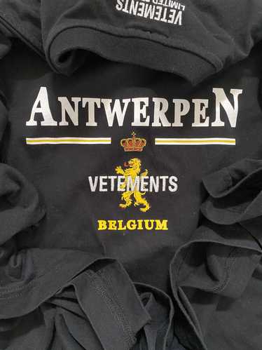 Vetements Antwerpen Oversized Logo Tee