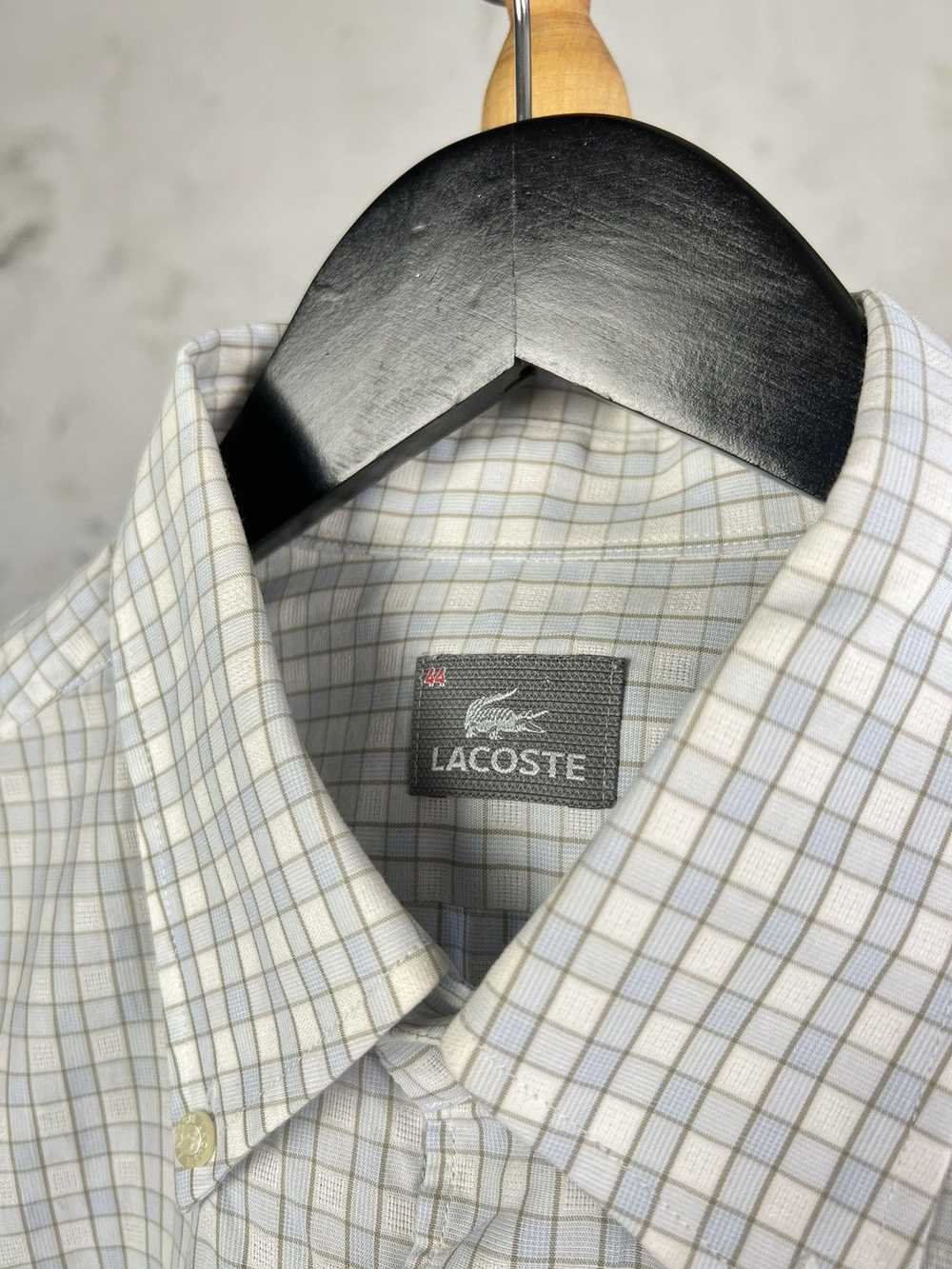 Lacoste × Vintage Vintage Lacoste Short Sleeve Bu… - image 4