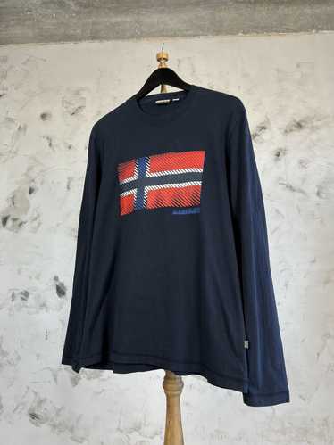 Napapijri Napapijri Long Sleeve Shirt Size M - L - image 1