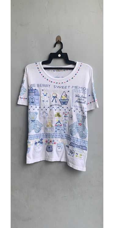 Japanese Brand Cuse Berry Fully Embroidered Shirt