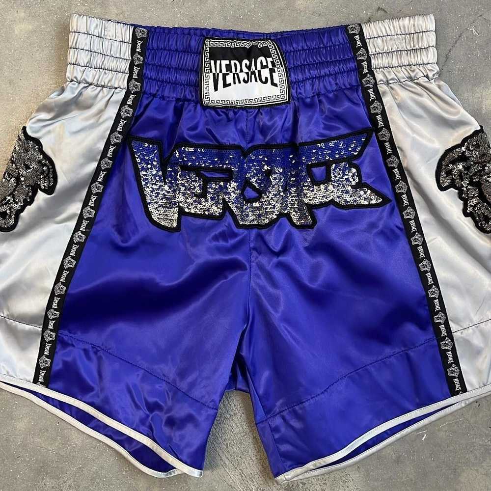 Streetwear × Versace Versace Satin Muay Thai Boxi… - image 1