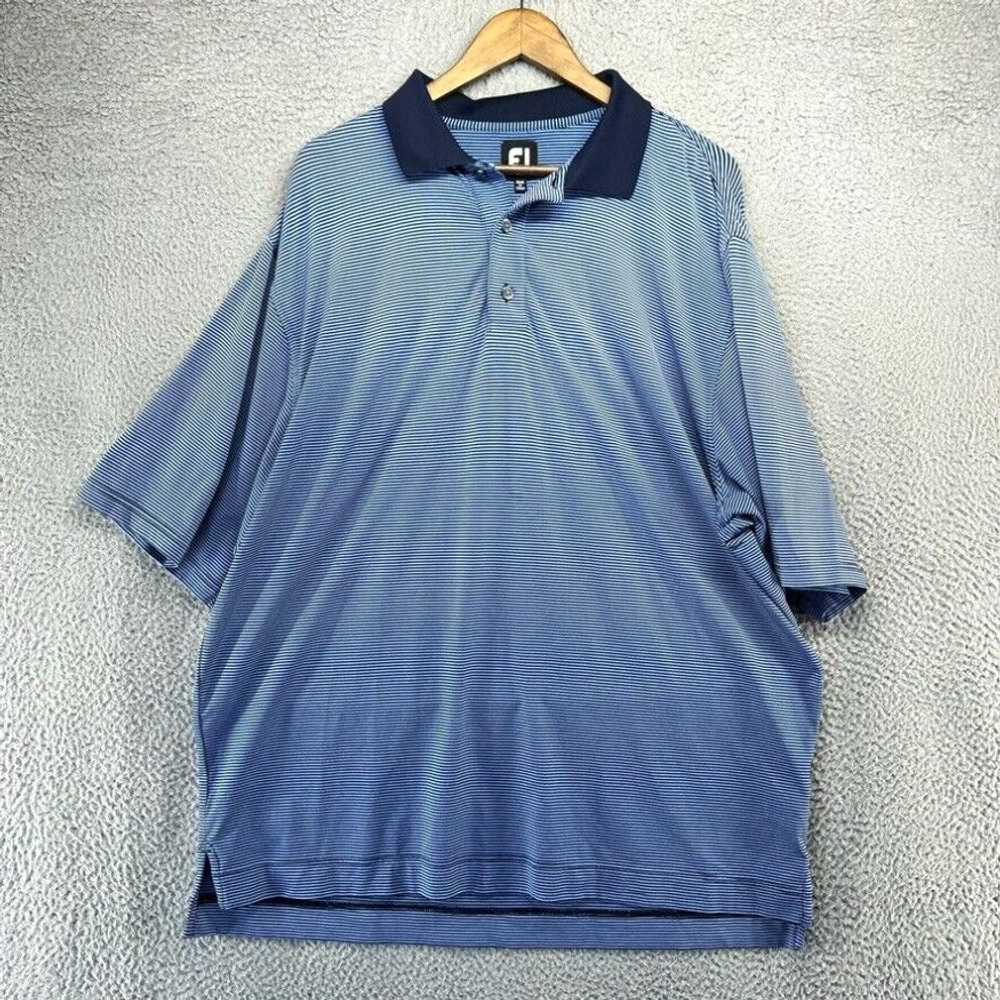Footjoy Footjoy Polo Shirt Men's Extra Large Blue… - image 1