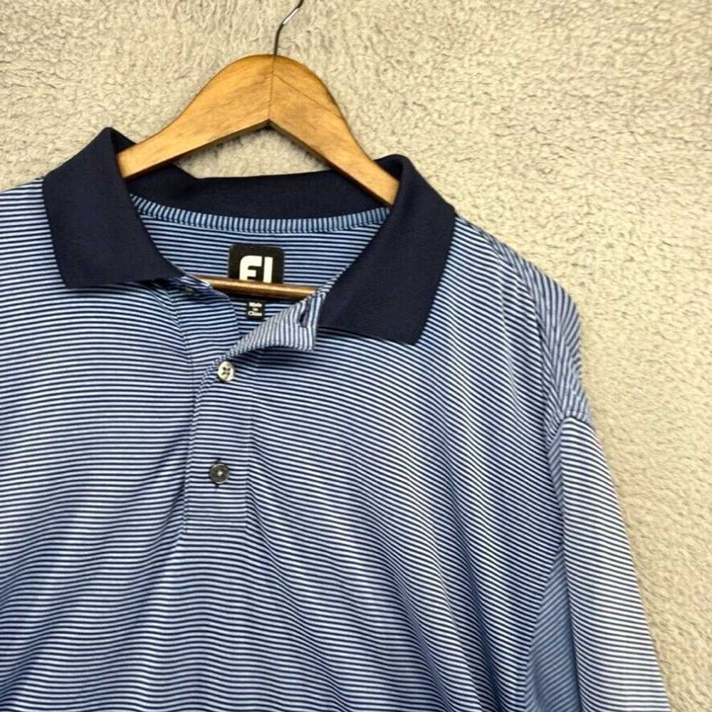 Footjoy Footjoy Polo Shirt Men's Extra Large Blue… - image 2
