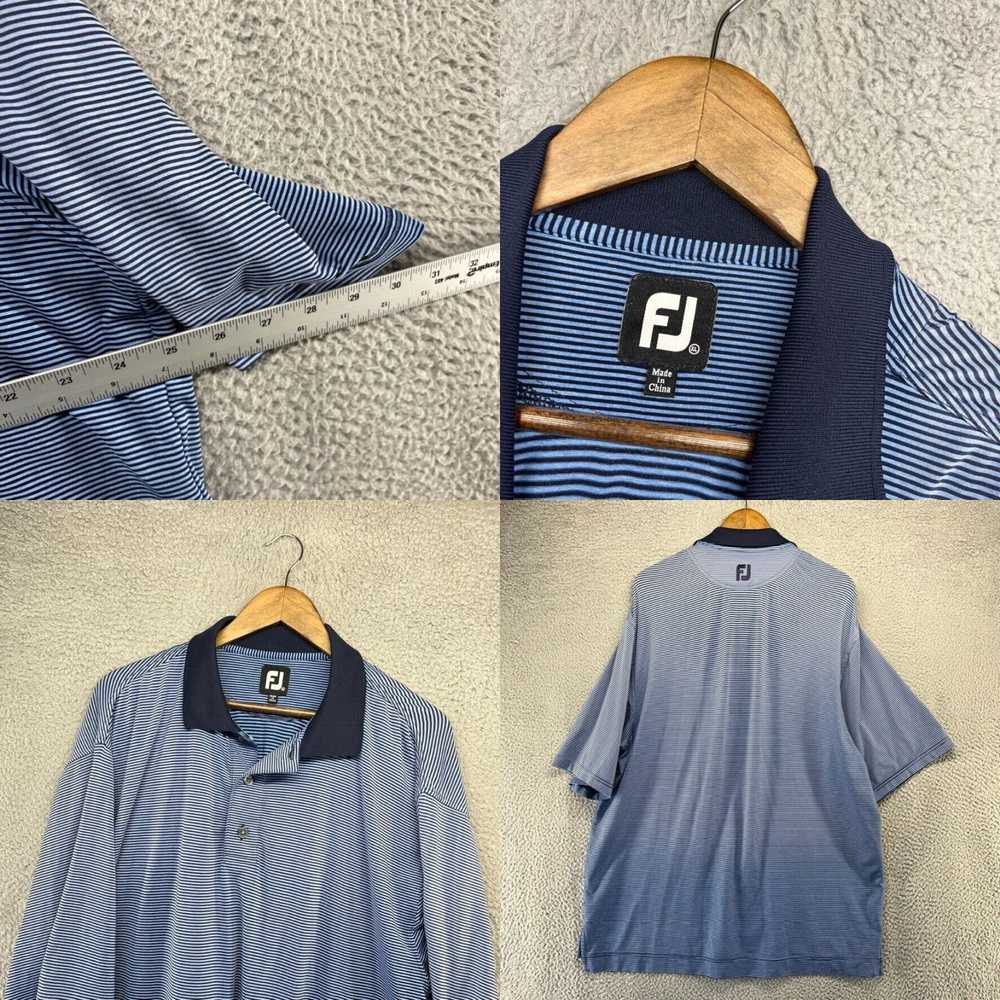 Footjoy Footjoy Polo Shirt Men's Extra Large Blue… - image 4
