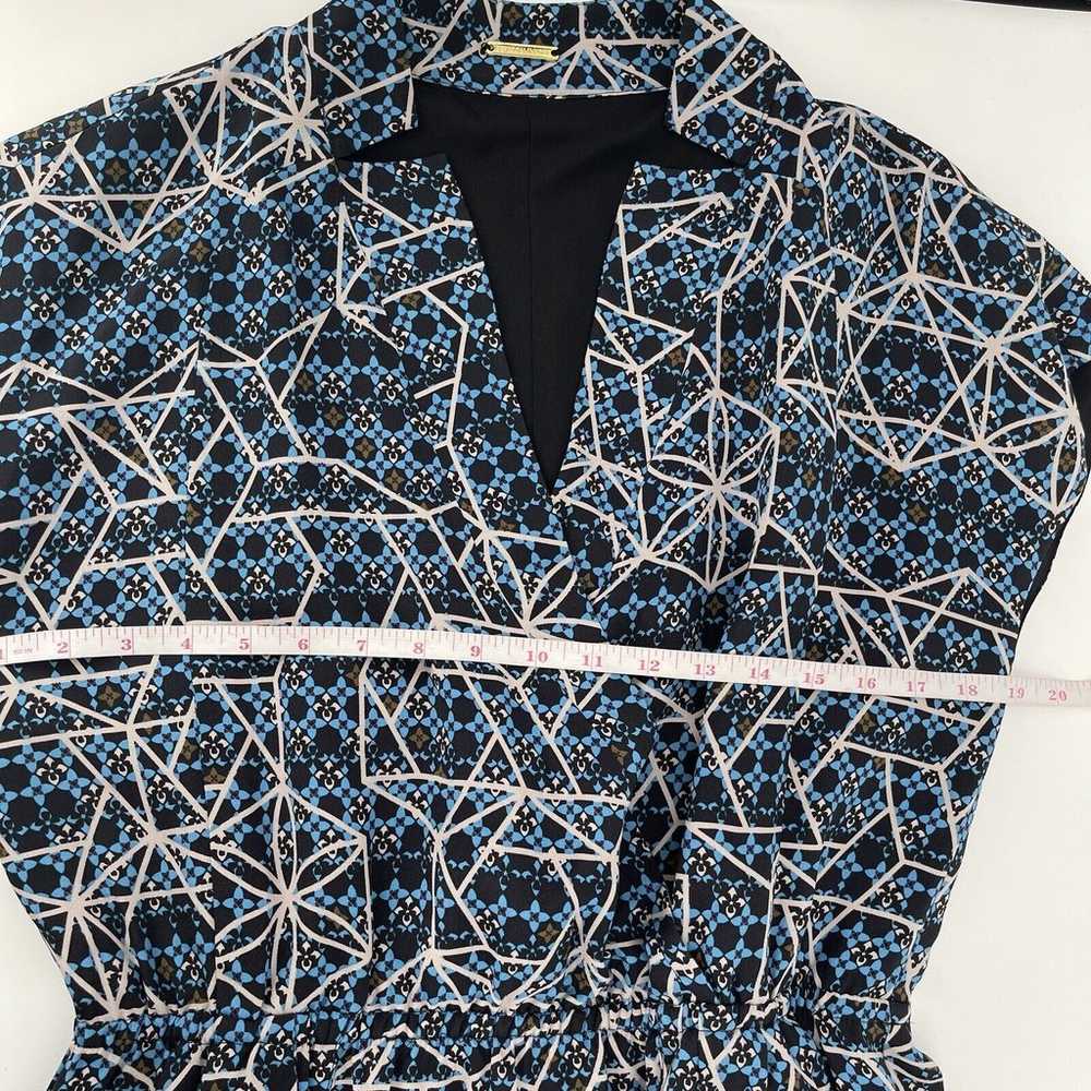 Rebecca Minkoff Womens Dress Size 6 Blue Geometri… - image 7
