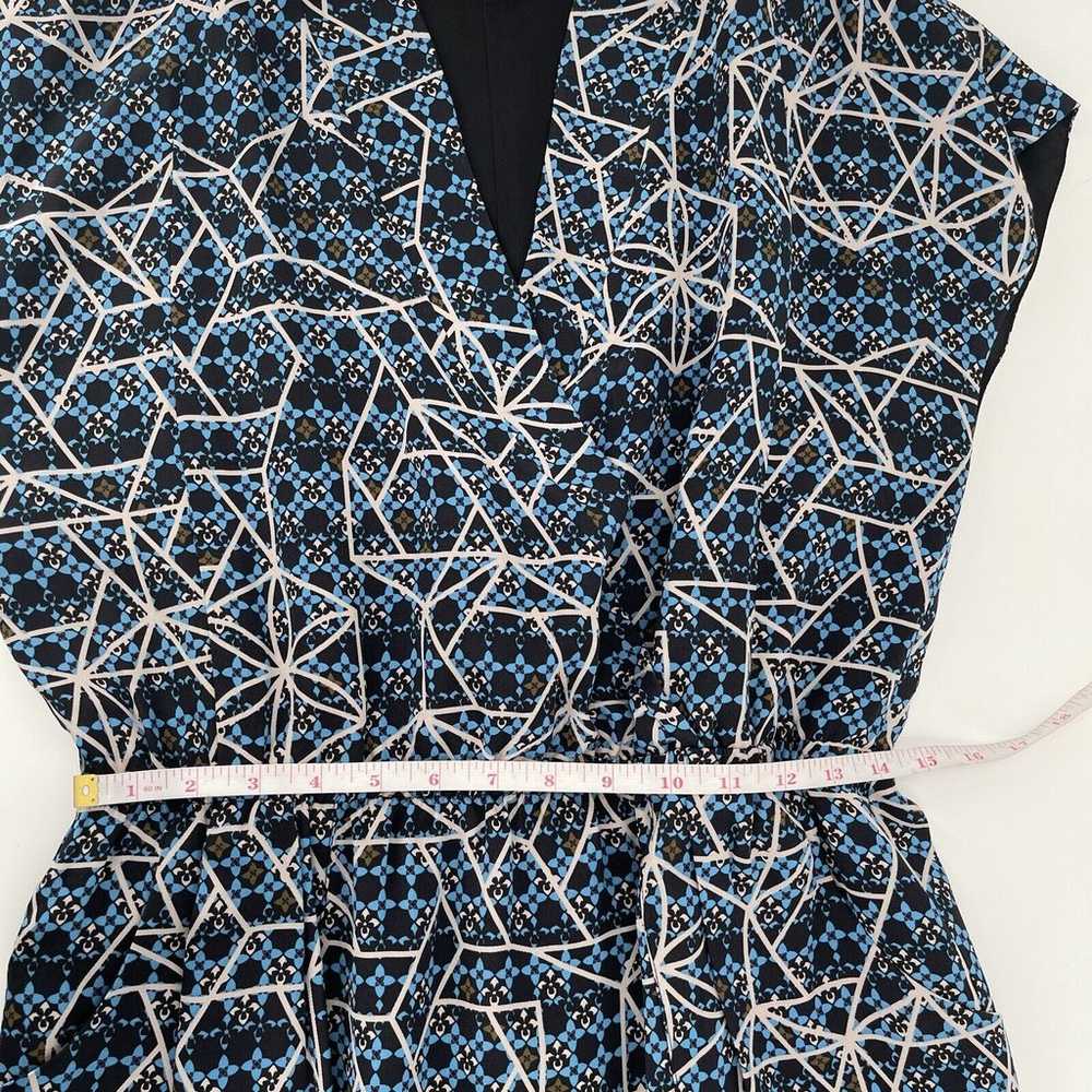 Rebecca Minkoff Womens Dress Size 6 Blue Geometri… - image 8