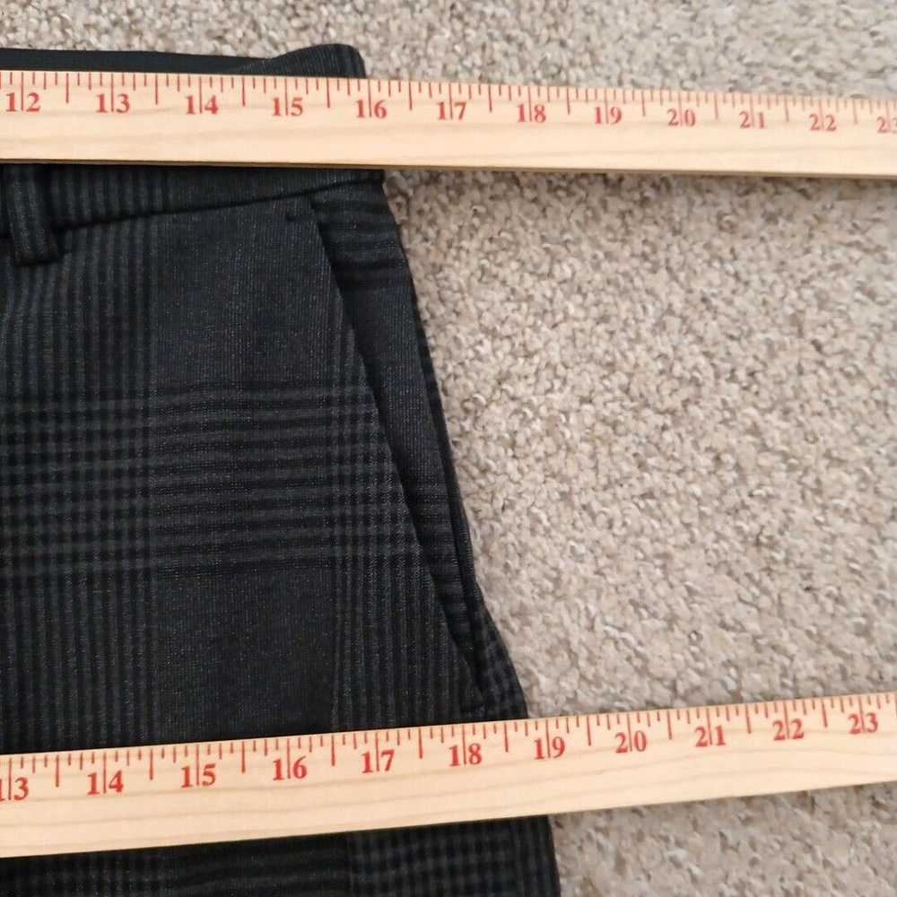 H&M H&M Dress Pants Womens Size 14 Gray Plaid Poc… - image 3