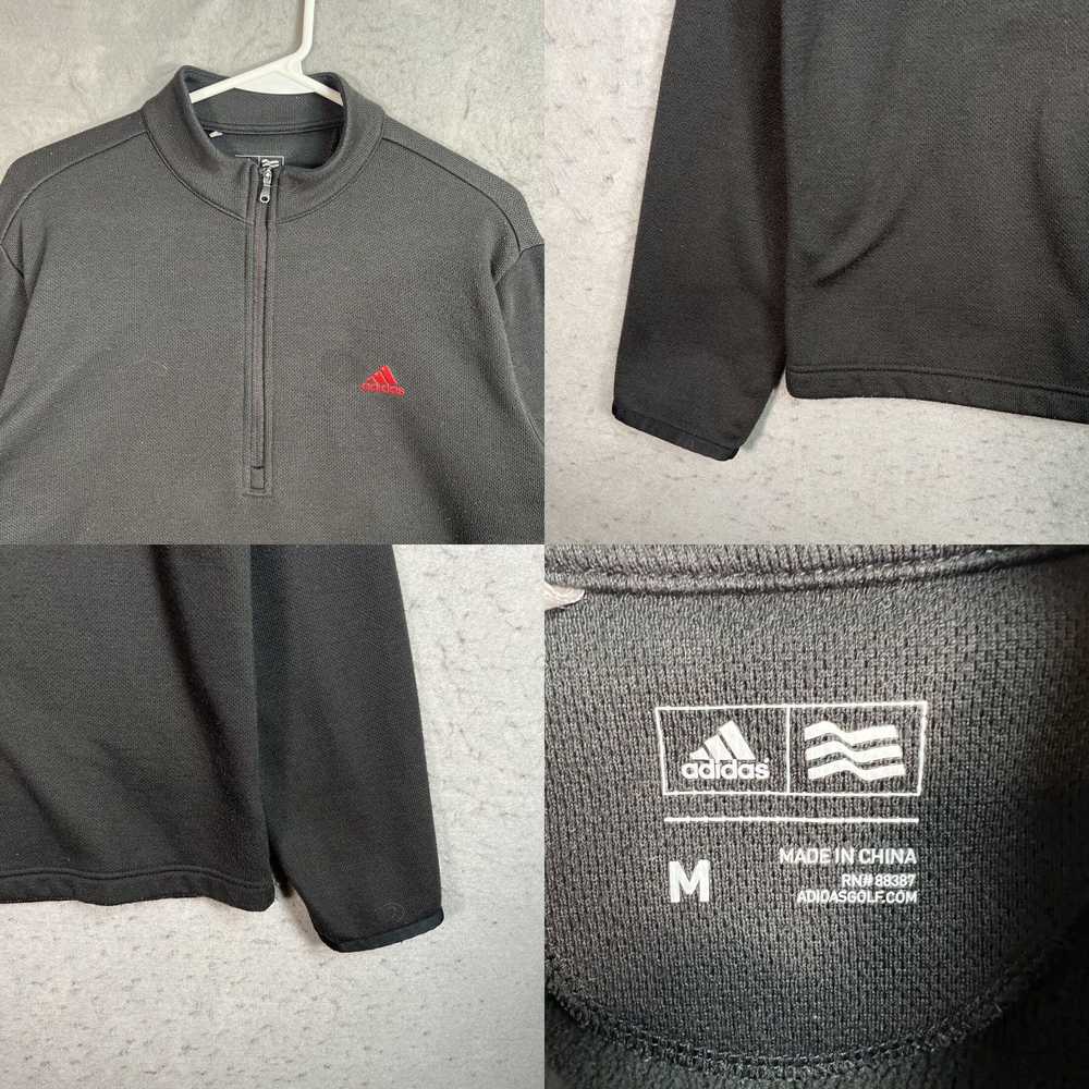 Adidas Adidas Golf 1/4 Zip Sweater Adult Medium B… - image 4
