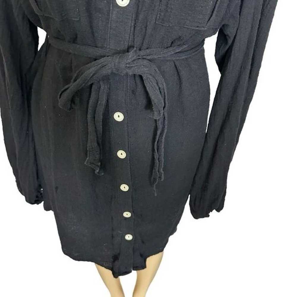 Sabo skirt long sleeve button down lightweight Be… - image 3