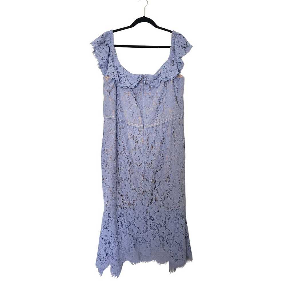 CITY CHIC Lace Dress Powder Blue SZ 20 - image 2