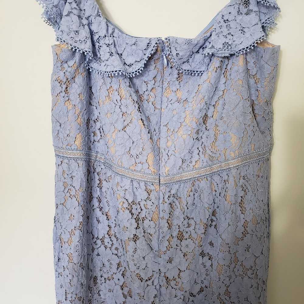 CITY CHIC Lace Dress Powder Blue SZ 20 - image 9