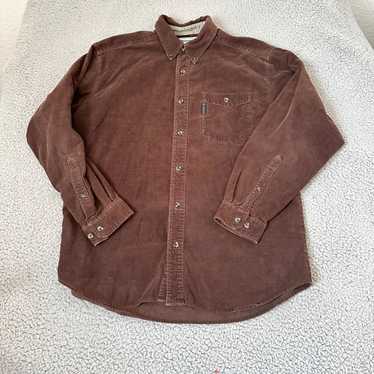 Vintage Vintage Columbia Shirt Adult Large Brown C