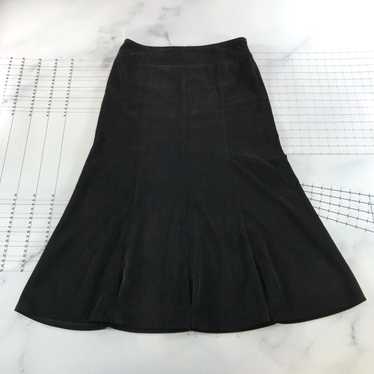 Vintage Zac and Rachel Midi Skirt Womens 6 Black M