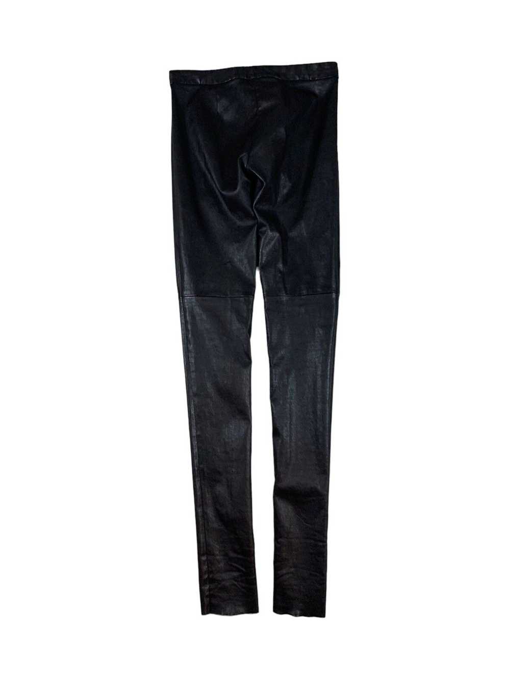 Leather × Prada Prada Skinny Leather Pants IT 40 … - image 2