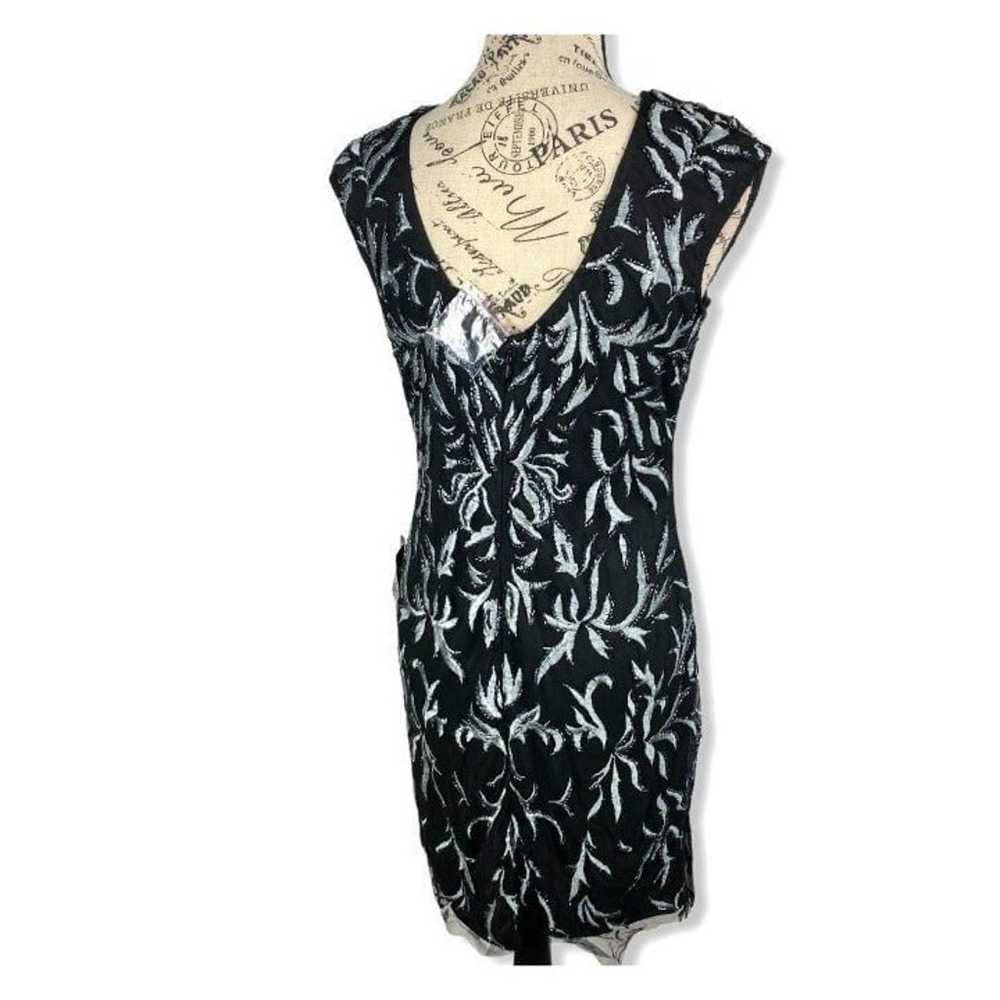 Pisarro Nights Embroidered Black dress - image 2