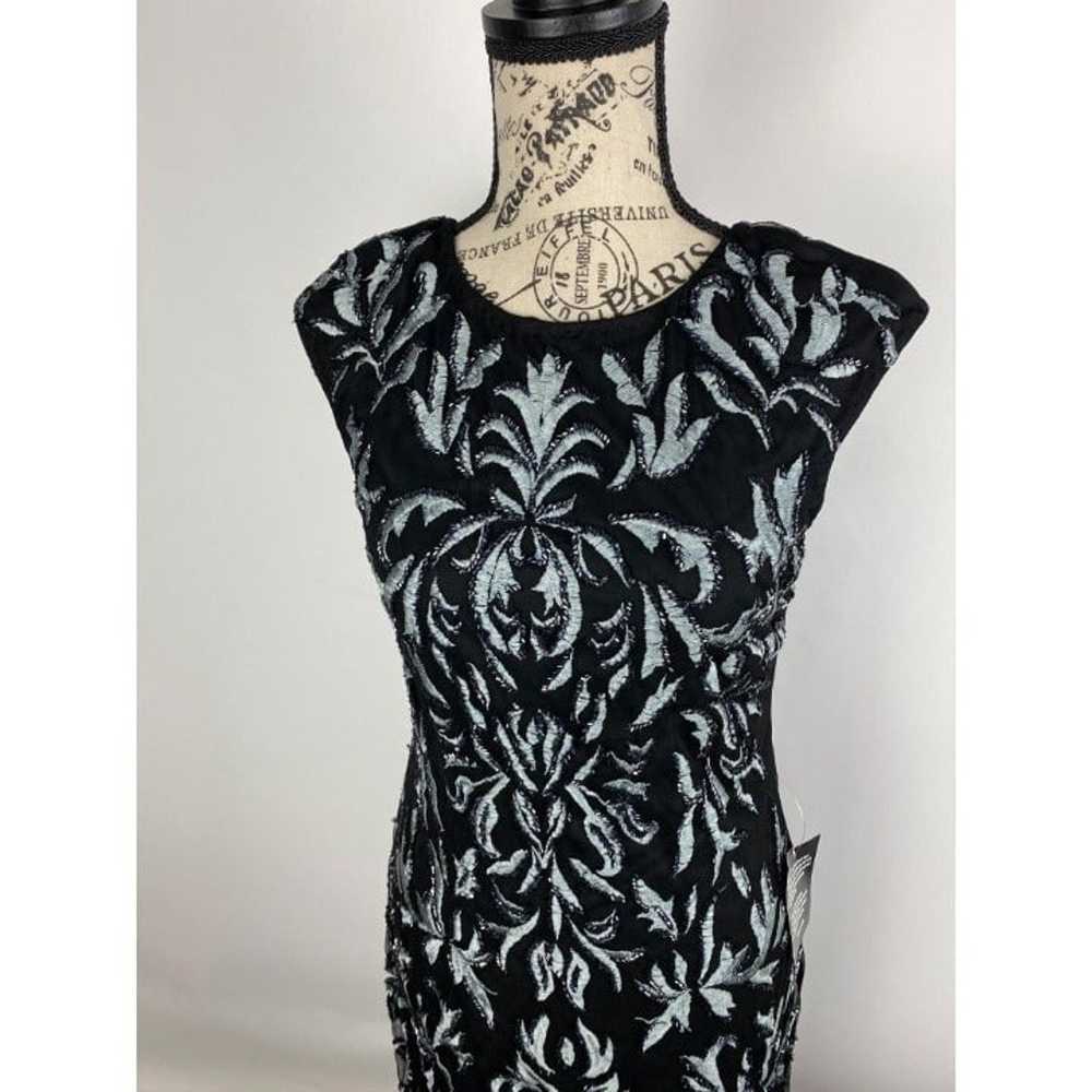 Pisarro Nights Embroidered Black dress - image 4