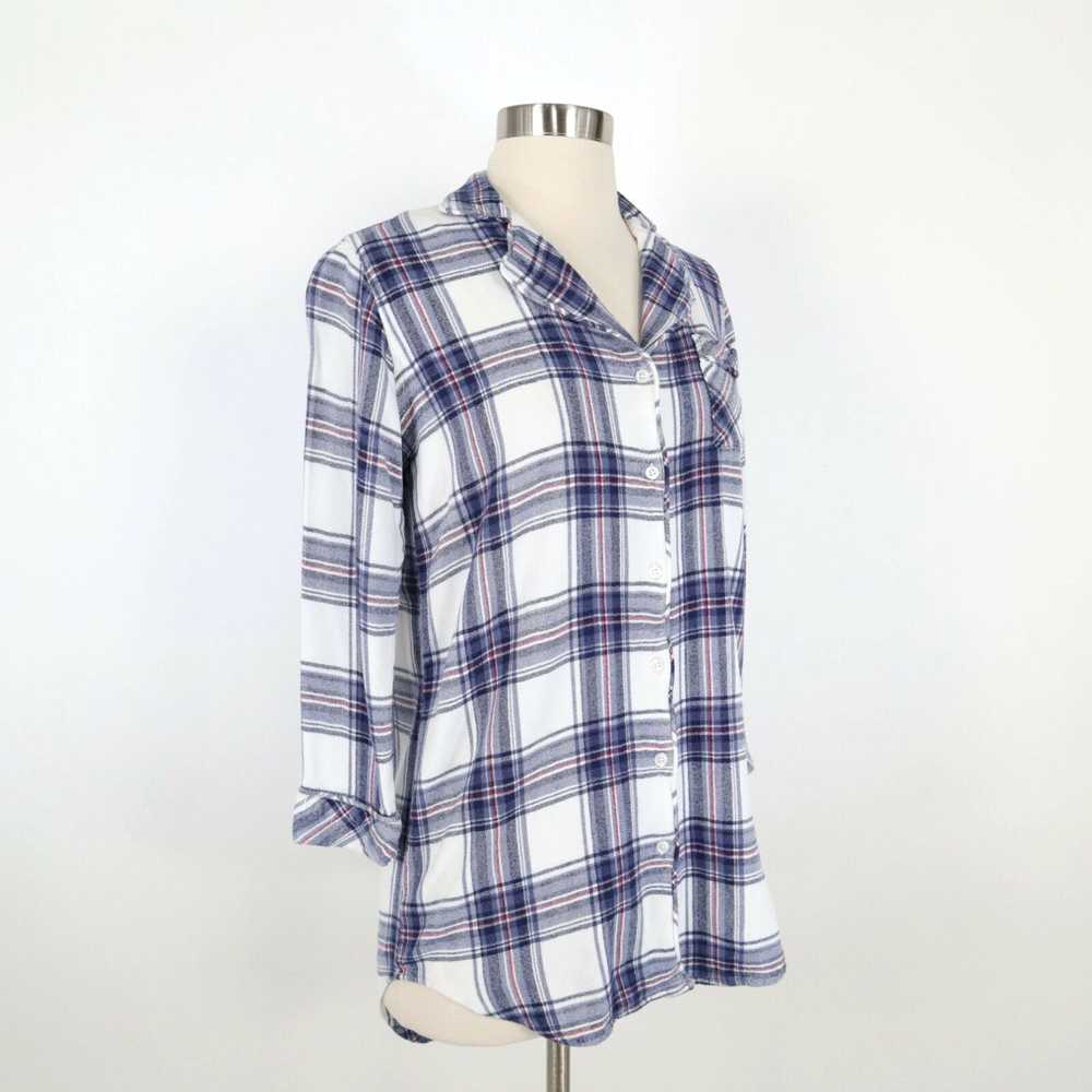 Rails Rails Sleep Shirt Womens XS Button-Up Front… - image 3