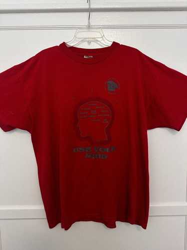 Vintage Vintage use your brain tee