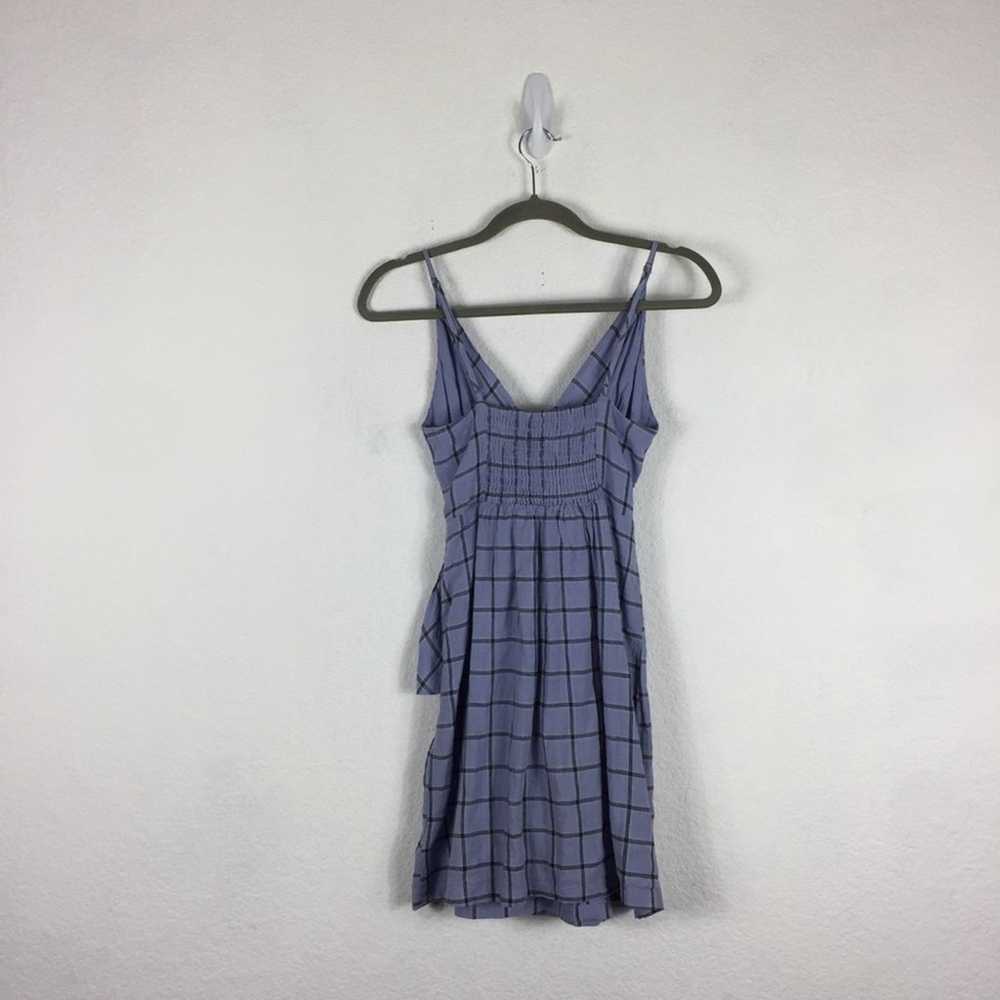 Urban Outfitters Amanda Linen Mini Dress XS Purpl… - image 11